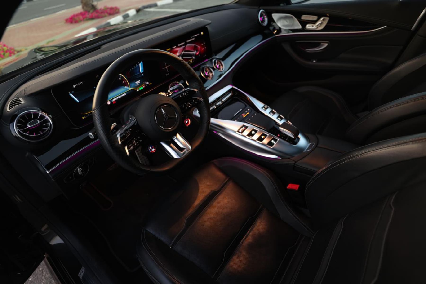 Mercedes-AMG GT 4-Door Coupe view 4